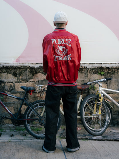 1980s "Pla-Jac by Dunbrooke" Satin Jacket