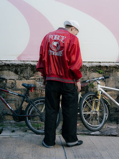 1980s "Pla-Jac by Dunbrooke" Satin Jacket