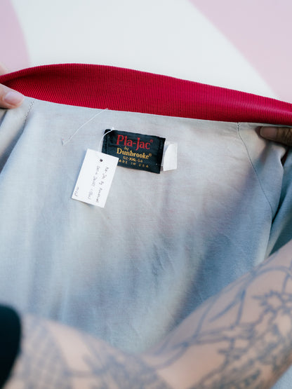 1980s "Pla-Jac by Dunbrooke" Satin Jacket