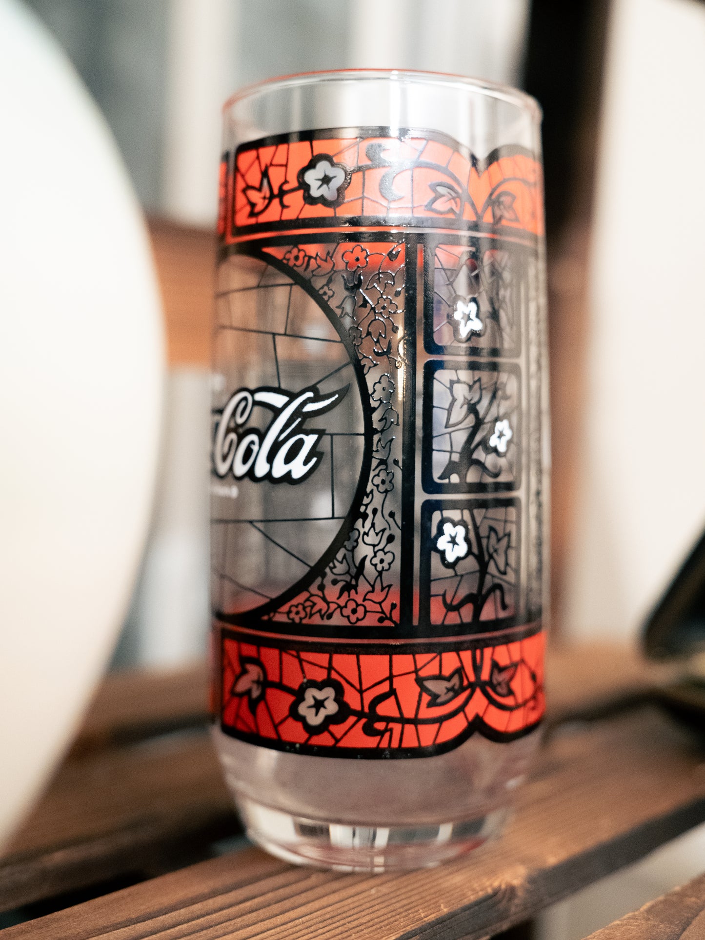 1970-80s "COCA-COLA" Pattern Glass