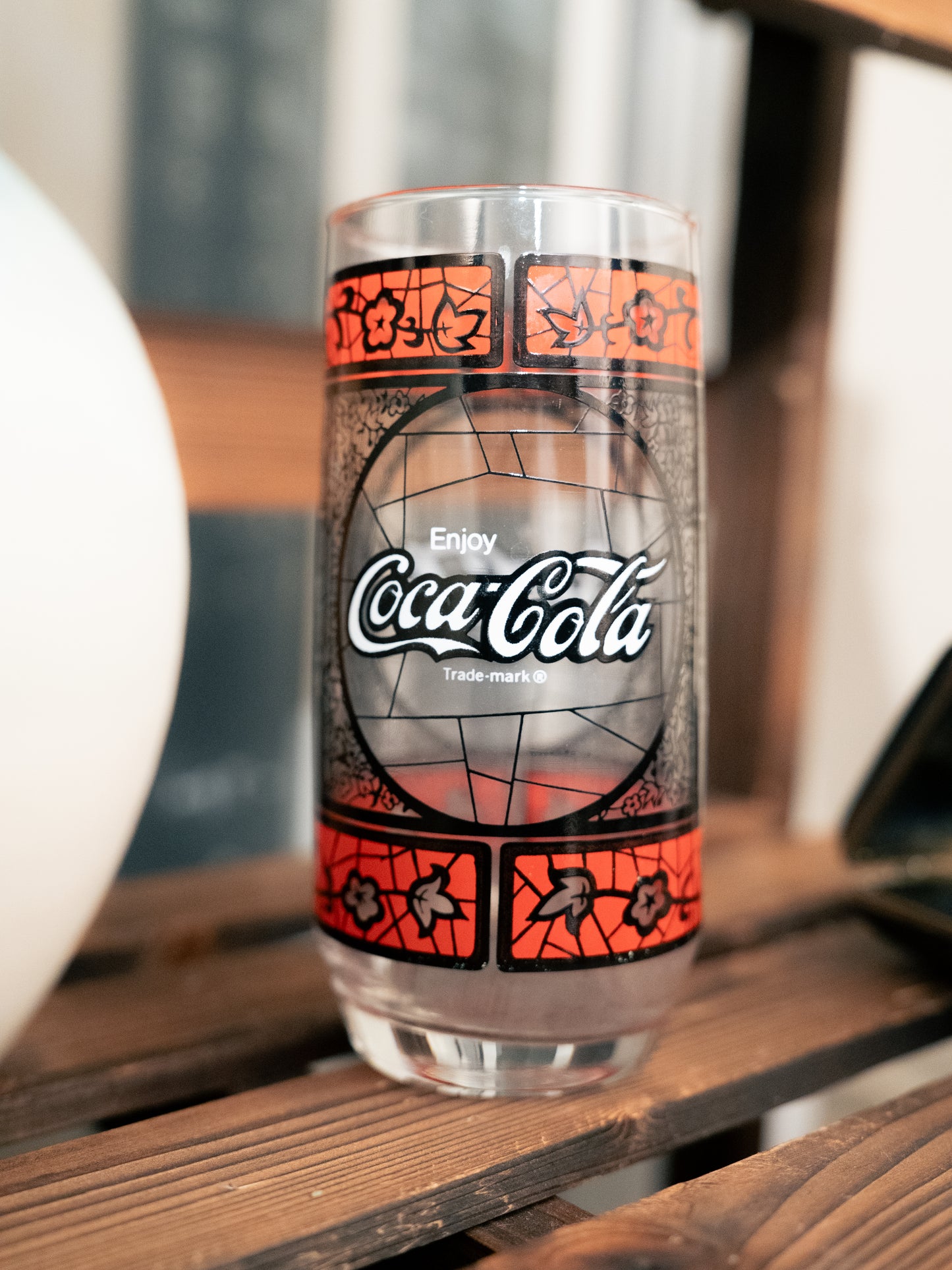 1970-80s "COCA-COLA" Pattern Glass