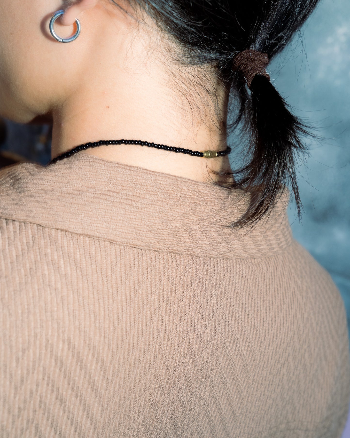 3 Colour Of Stone Necklace