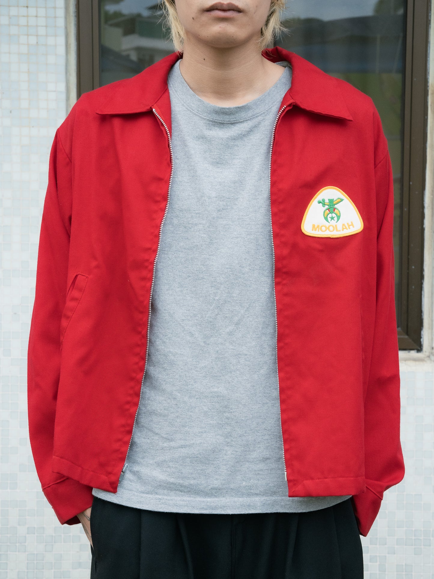 1970-80s "K-BRAND" Moolah Shriners Organization Work Jacket
