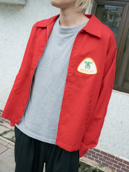 1970-80s "K-BRAND" Moolah Shriners Organization Work Jacket