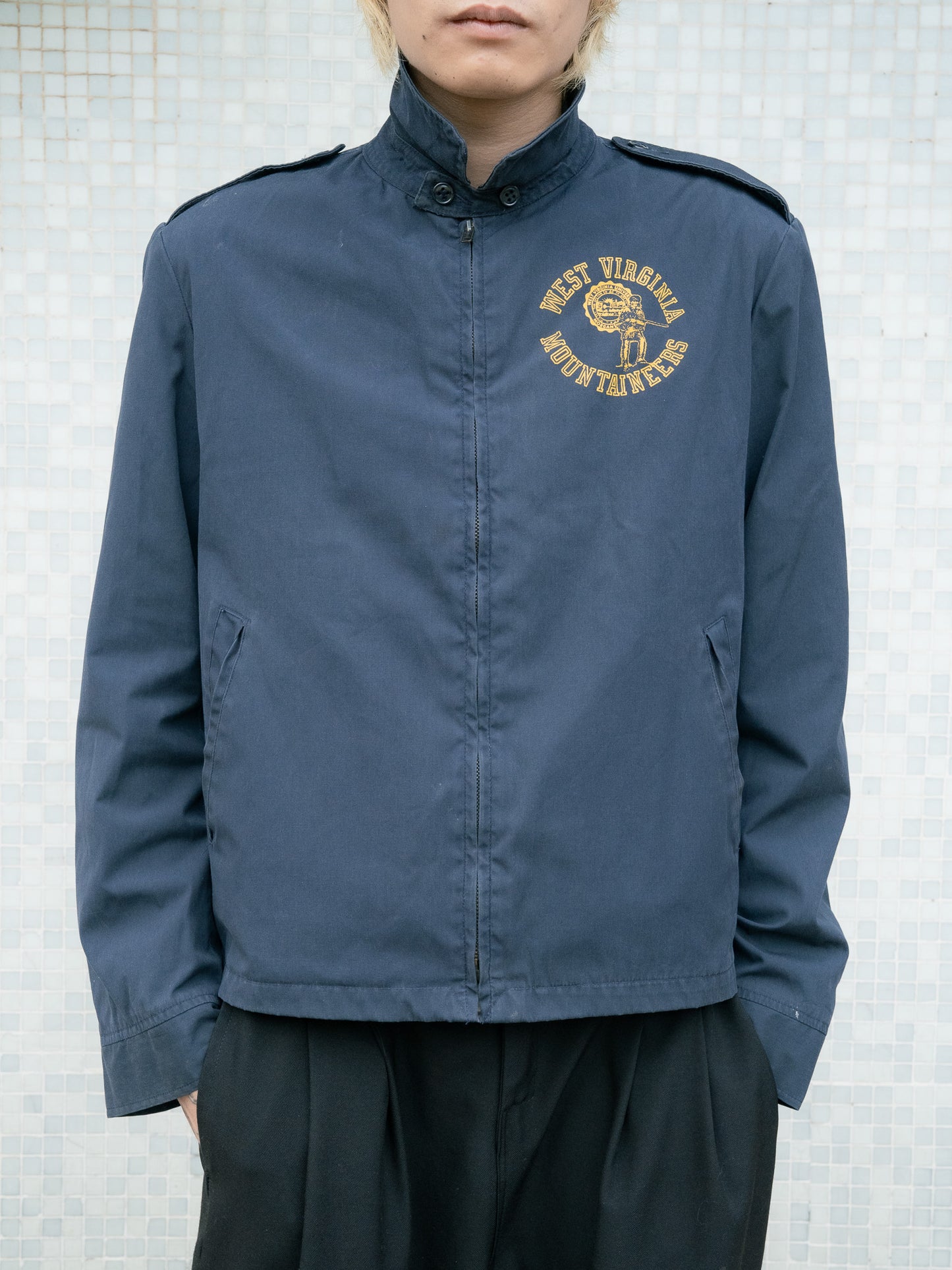 1980s WVU West Virginia Mountaineers Utility Jacket