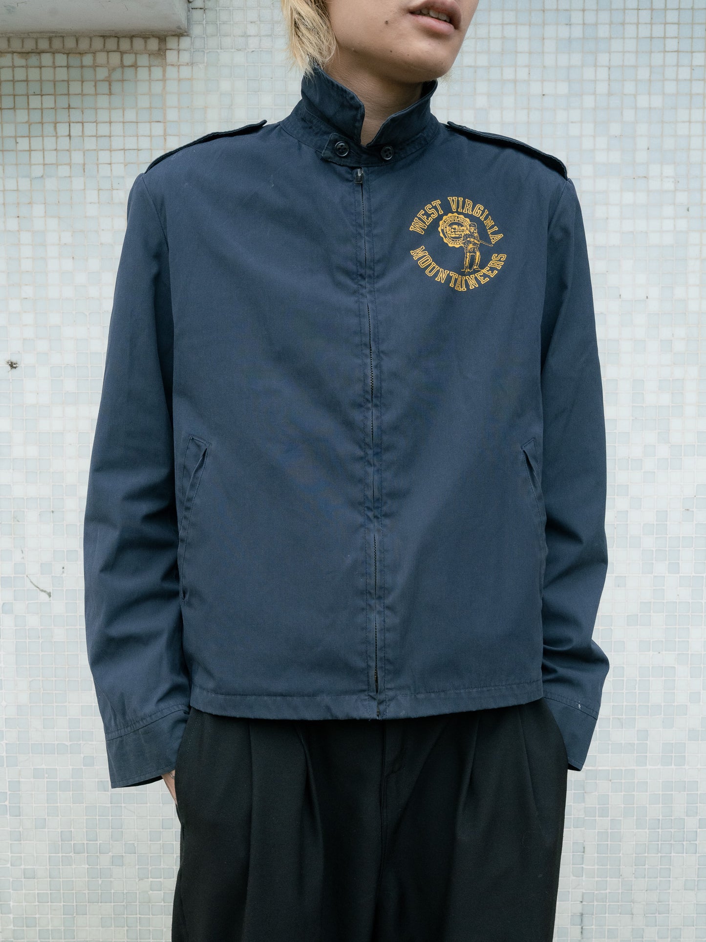 1980s WVU West Virginia Mountaineers Utility Jacket