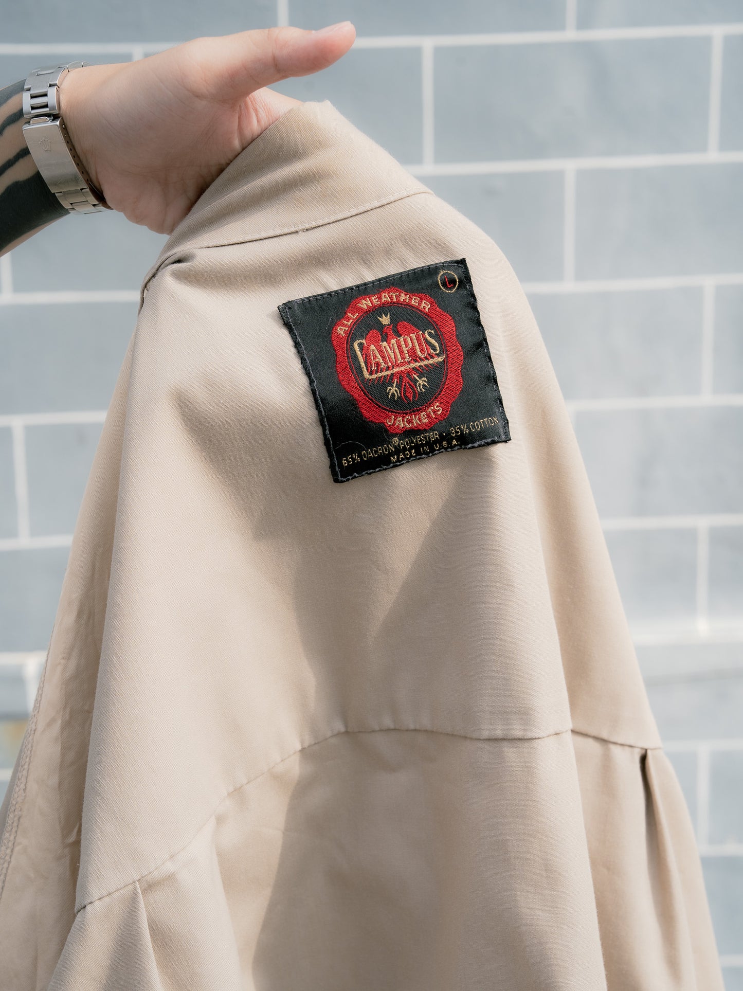 1970s "CAMPUS" All Weather Drizzler Jacket