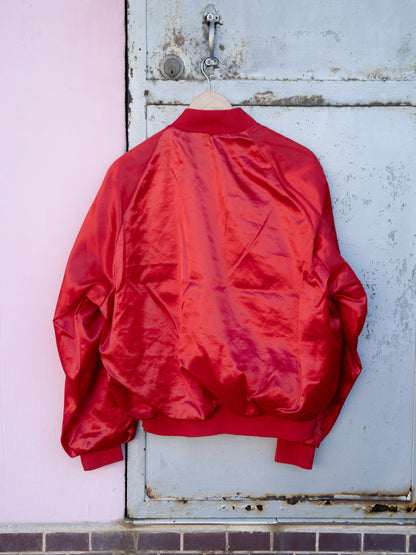 1990s "Pla-Jac by Dunbrooke" SAL Satin Jacket