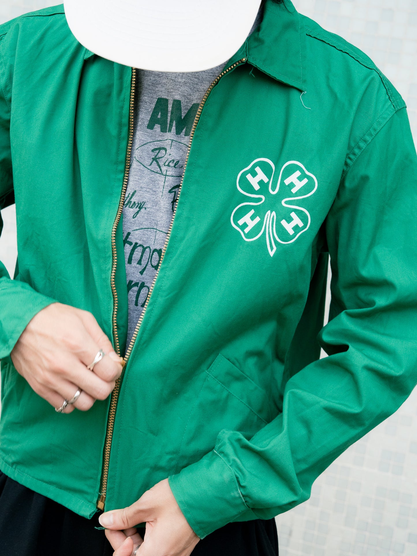 1950-60s Official 4-H Club Cotton Jacket