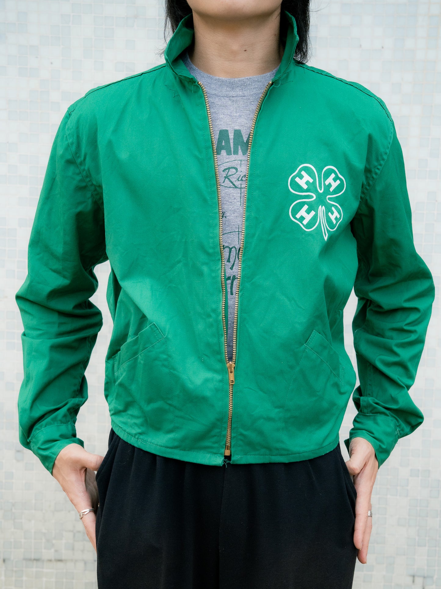 1950-60s Official 4-H Club Cotton Jacket