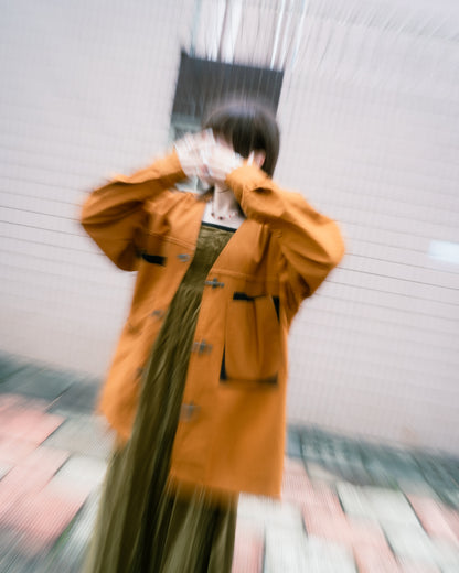 「不明ブランド」キャンバスフックジャケット