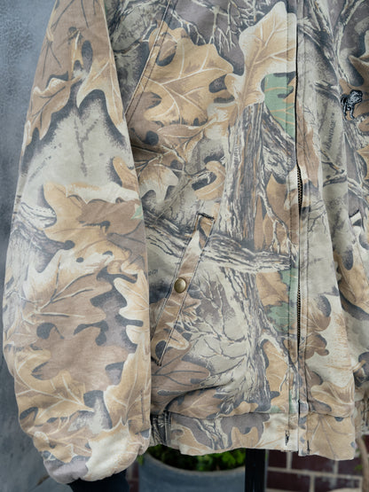 "K-PRODUCTS" Advantage Tree Camo Zip Jacket