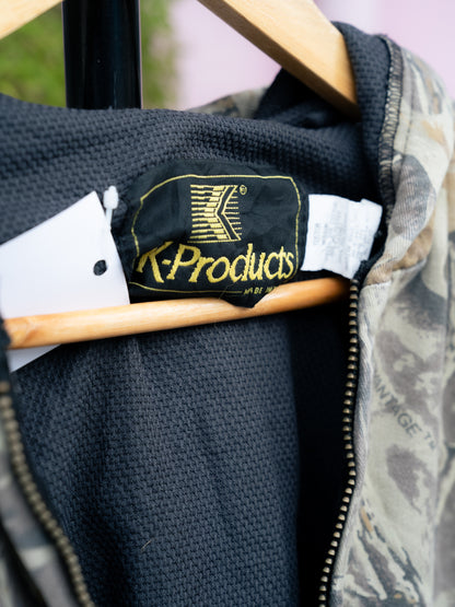 "K-PRODUCTS" Advantage Tree Camo Zip Jacket