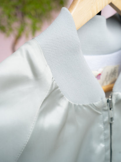 1980s "King Louie PRO-FIT" Zip-Up Satin Jacket