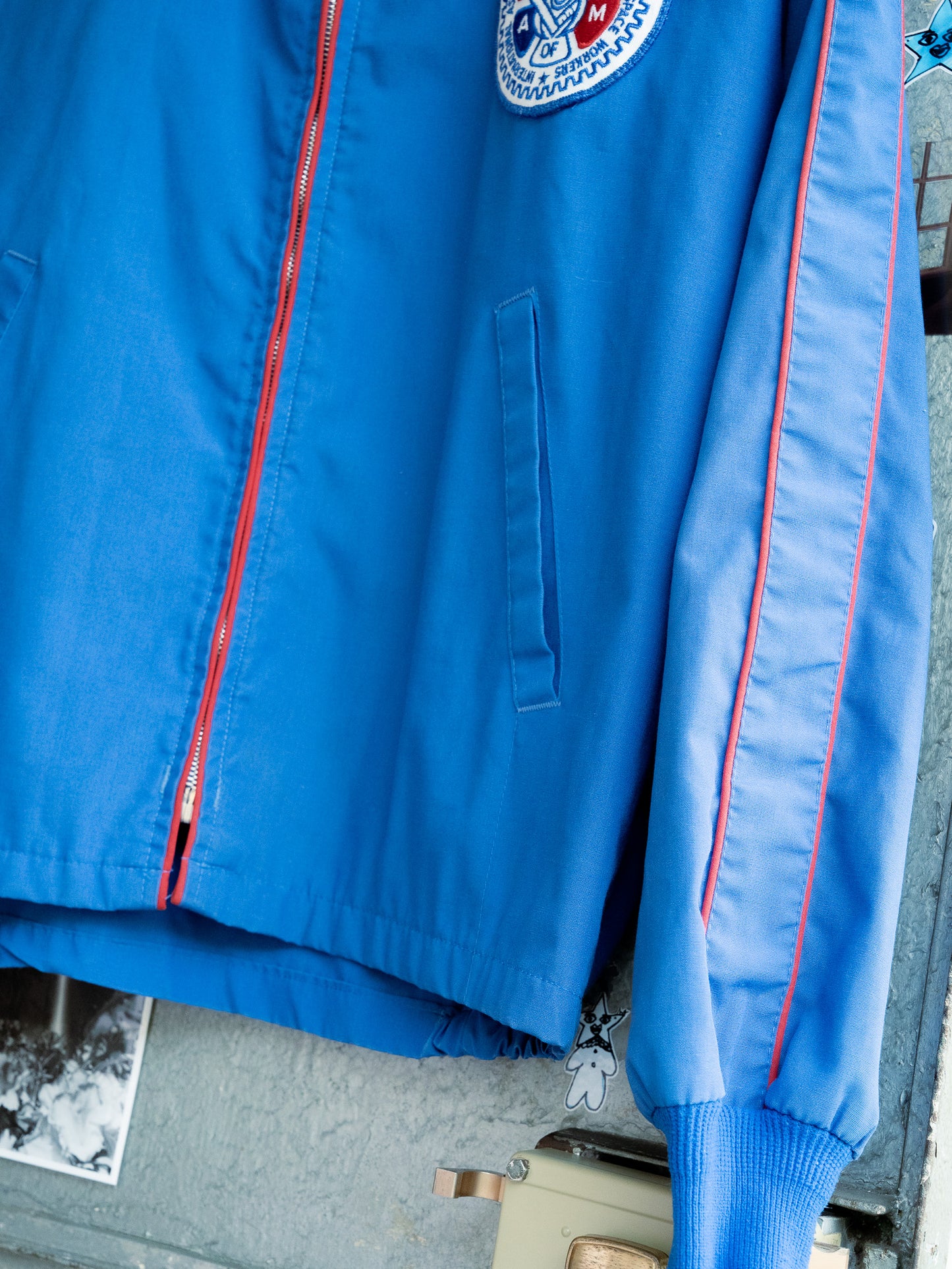 1970s "Swingster" IAMAW Union Machinists Raglan Work Jacket