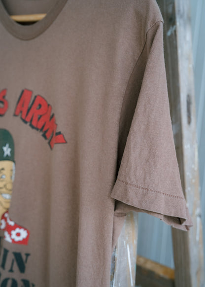 1980s Ollie's Army Print Tee