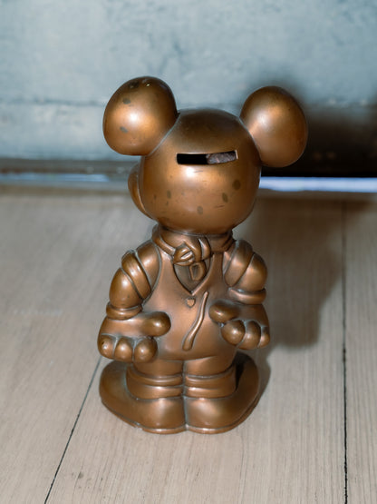 "ELLON" x "DISNEY" Mickey Mouse Metal Coin Bank