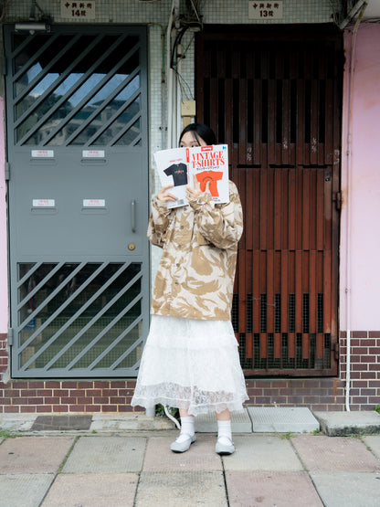 1990s Gulf War British Army Sparse Desert Camo DPM Combat Shirt