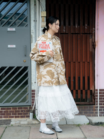 1990s Gulf War British Army Sparse Desert Camo DPM Combat Shirt