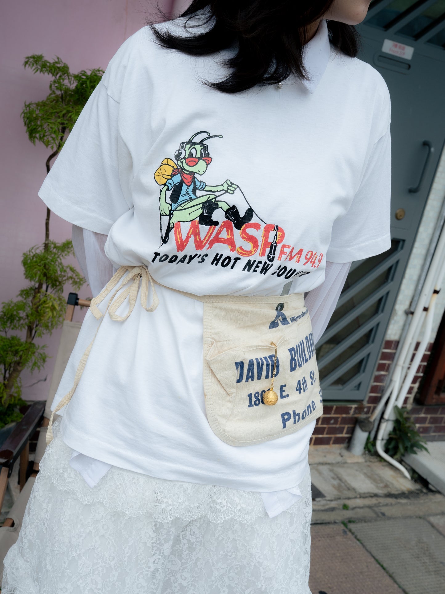 20 世紀 90 年代初期「Fruit Of The Loom - 最佳」WASP FM 94.9 T 卹