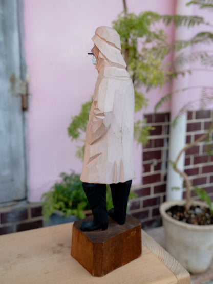 1980s Sailor Wooden Figure 木雕水手人偶