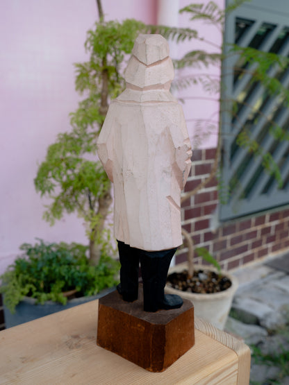 1980s Sailor Wooden Figure 木雕水手人偶
