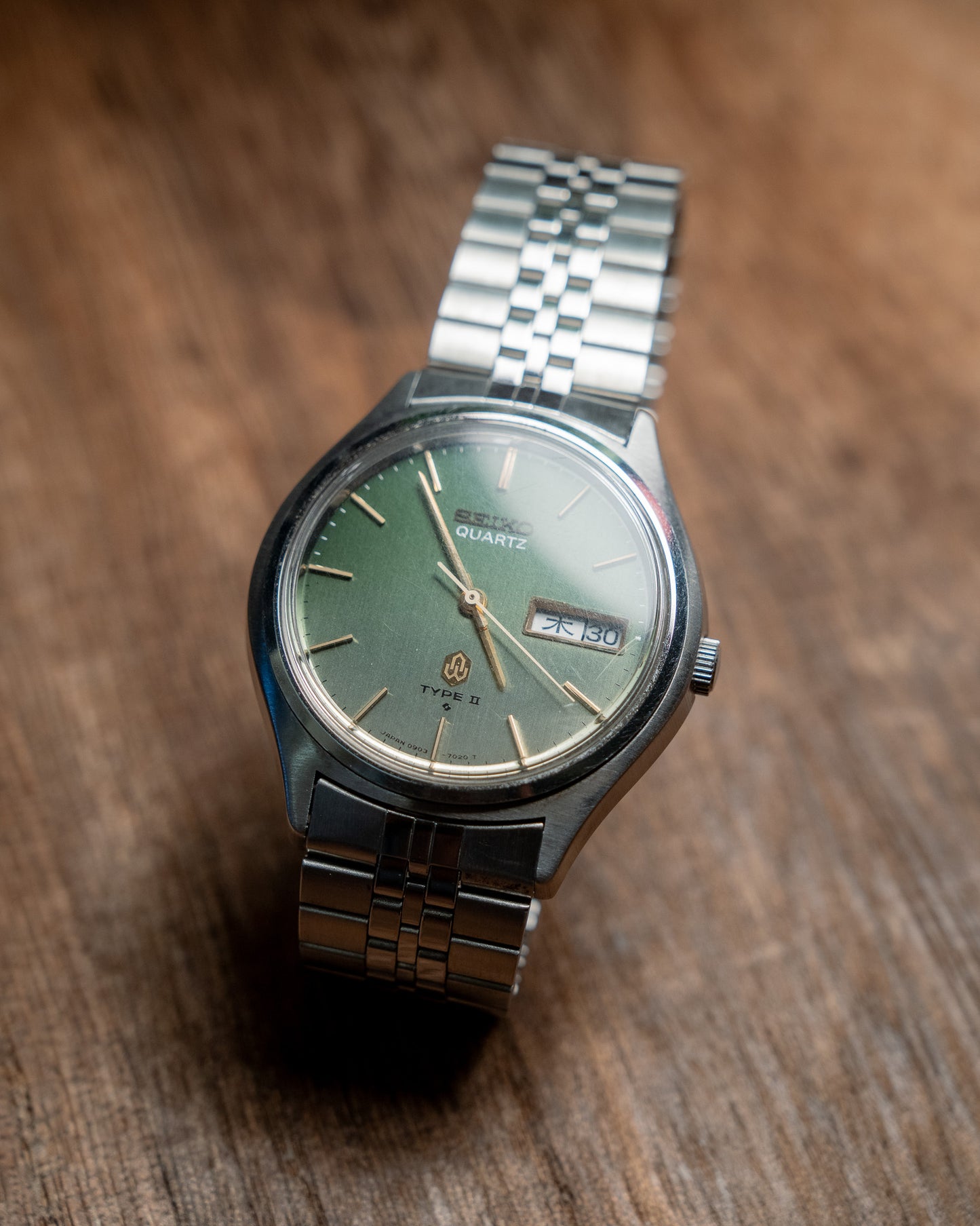 1977 SEIKO TYPE II 0903-7030 JDM Quartz Watch