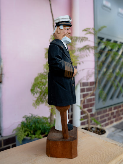 1980s Sailor Wooden Figure 木雕水手人偶