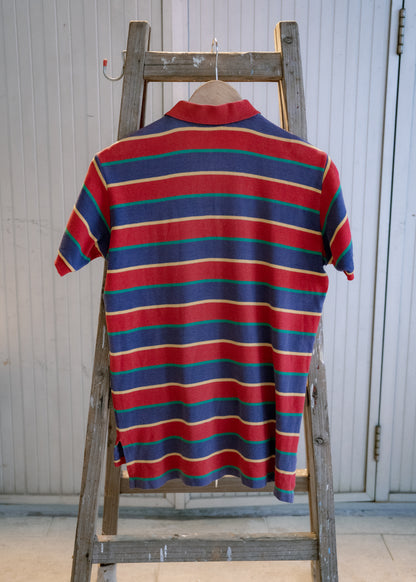 「ラルフローレン」ストライプポロシャツ