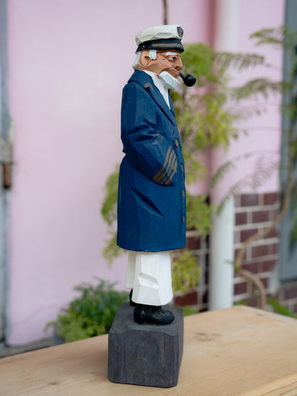 1980s Sailor Wooden Figure 木雕水手人偶
