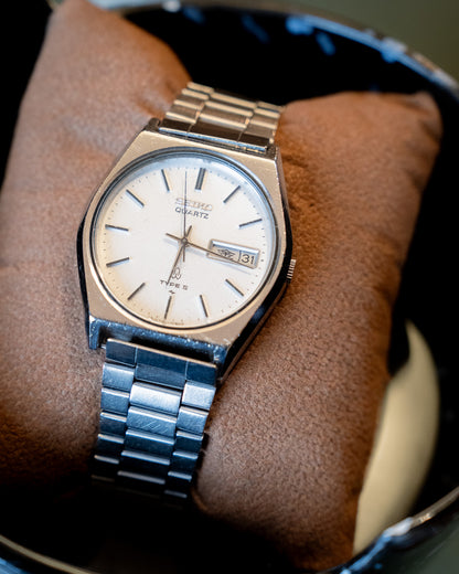 1980 SEIKO TYPE II 7123-7080 JDM Quartz Watch