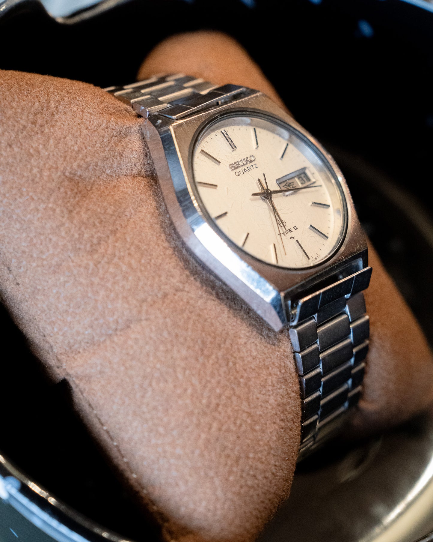 1980 SEIKO TYPE II 7123-7080 JDM Quartz Watch