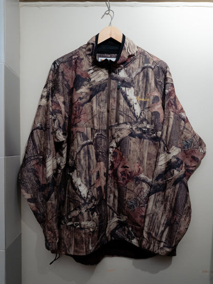 "GAMEHIDE" Break-Up Infinity Fleece Zip Up Jacket