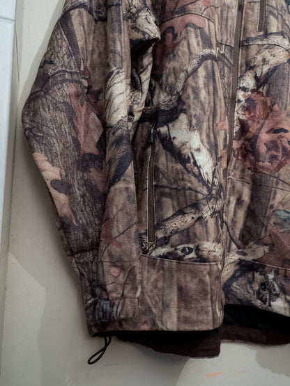 "GAMEHIDE" Break-Up Infinity Fleece Zip Up Jacket