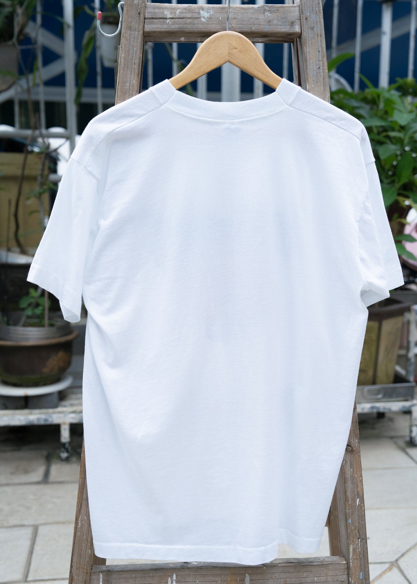 1980～90年代「SALEM SPORTSWEAR」フィシャホリックプリントTシャツ