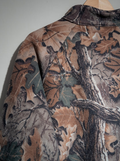 1990s "SPARTAN" MALDEN Polarfleece Tree Camo Jacket