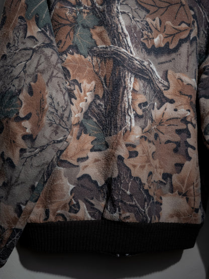 1990s "SPARTAN" MALDEN Polarfleece Tree Camo Jacket