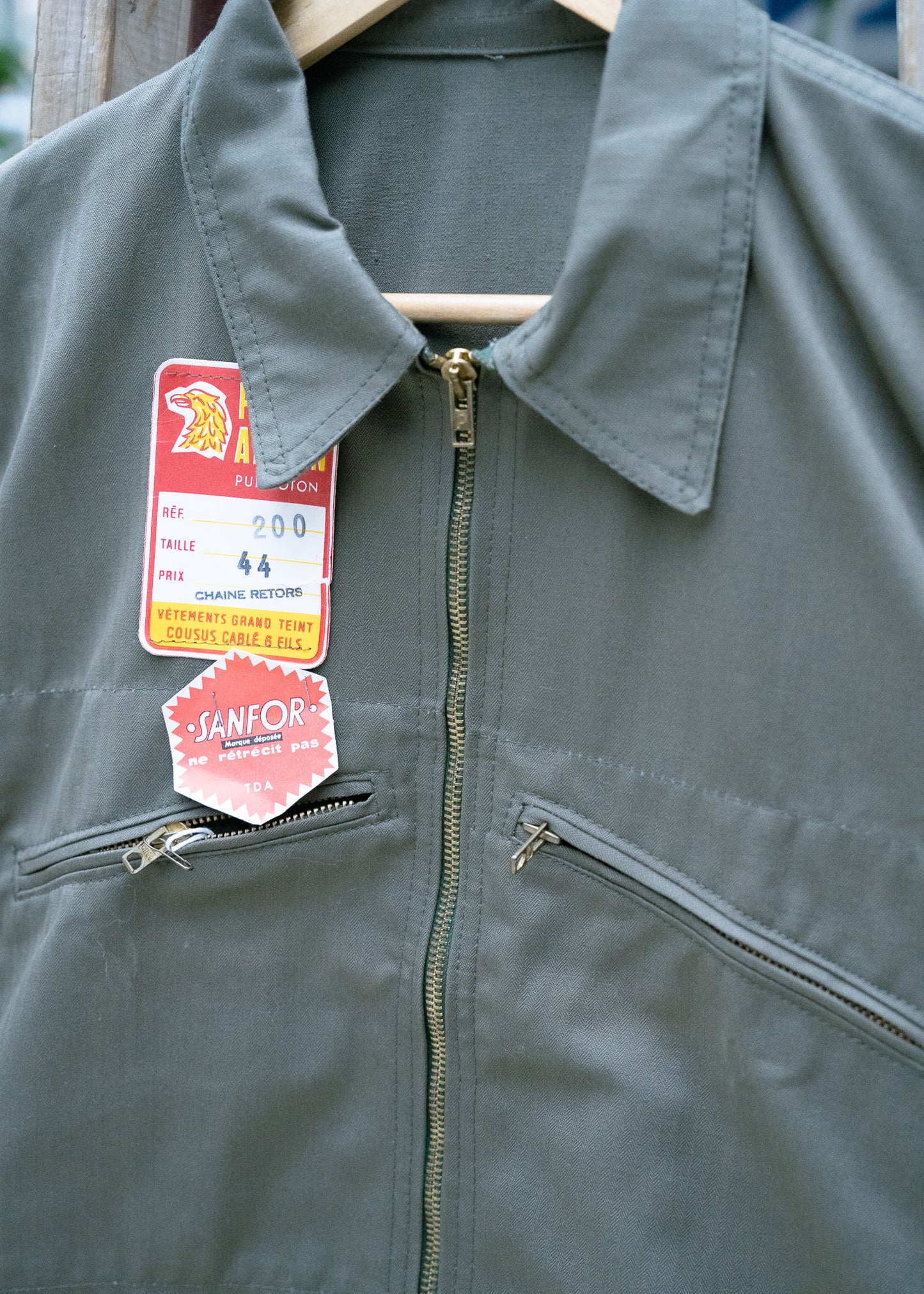 1960-70s French HBT Work Jacket - Deadstock