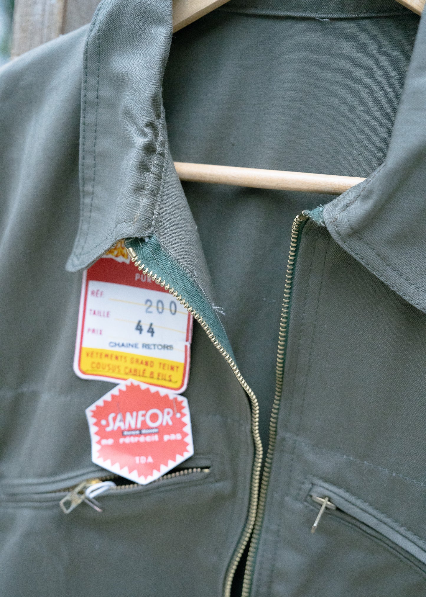 1960-70s French HBT Work Jacket - Deadstock