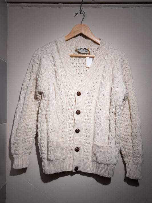 1980年代「CladyKnit」厚針織開襟衫