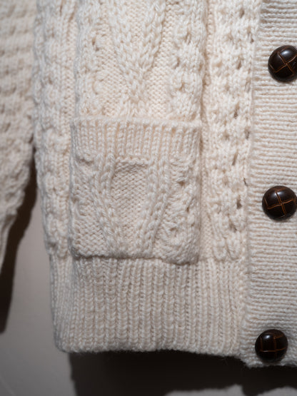 1980s "CladyKnit" Heavy Knit Cardigan