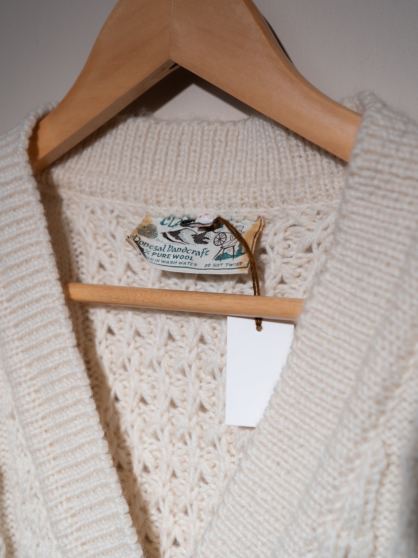 1980年代「CladyKnit」厚針織開襟衫