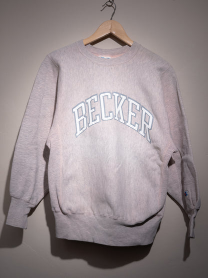 Late 1980s "CHAMPION" BECKER Reverse Weave Sweatshirt
