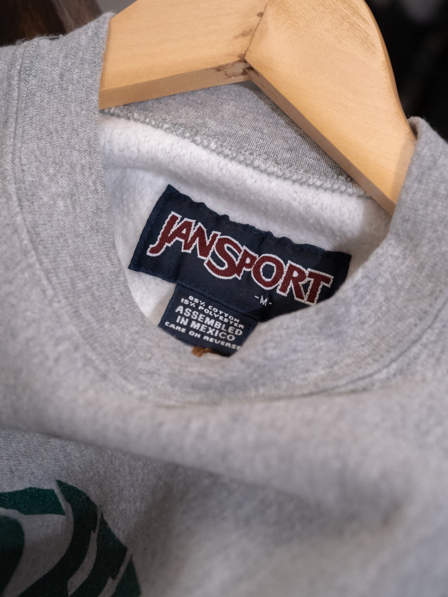 1990年代「JANSPORT」密西根州立大學運動衫