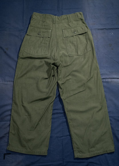1960s U.S. OG-107 Sateen Fatigue Pants