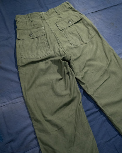 1960s U.S. OG-107 Sateen Fatigue Pants