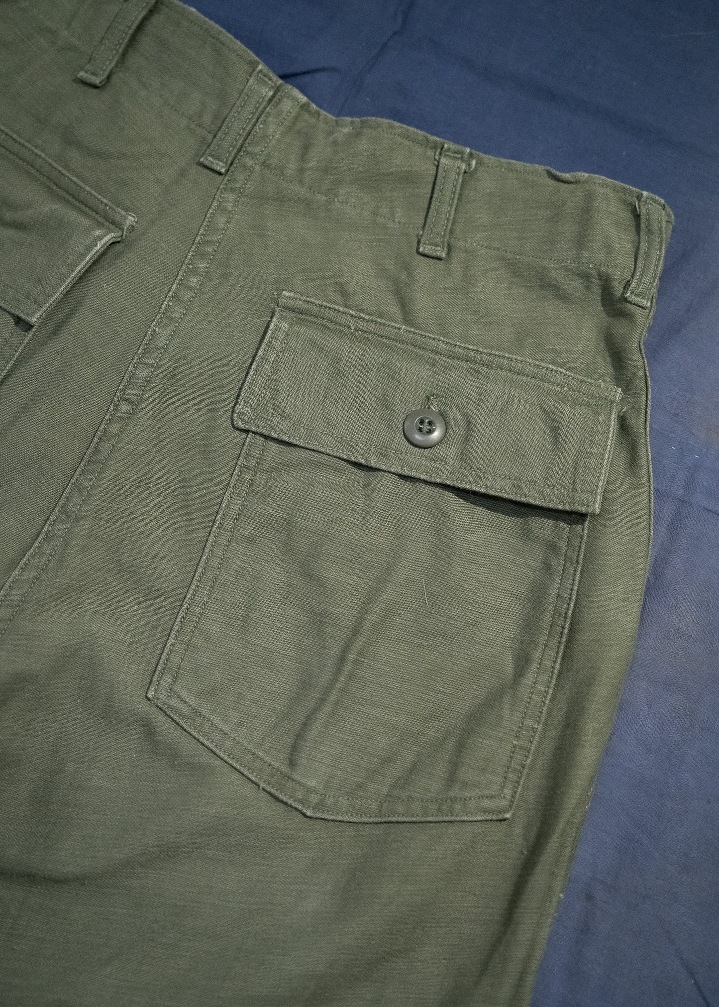 1960s U.S. OG-107 Sateen Fatigue Pants