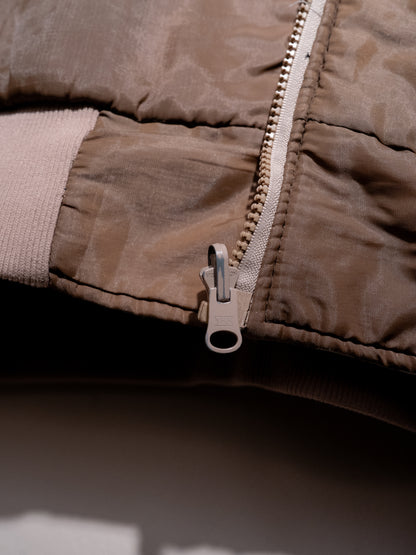 1990s "FIELDLINE" TREBARK 3M Thinsulate Camo Hunting Double-Face Bomber Jacket