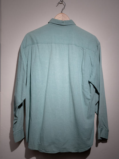 "DOMANI" Long Sleeve Button-Up shirt