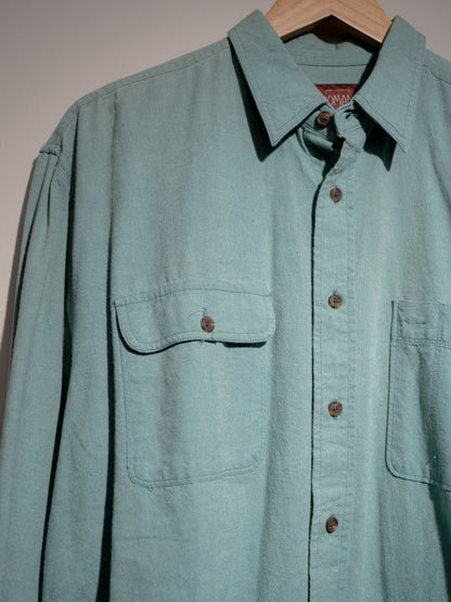 "DOMANI" Long Sleeve Button-Up shirt